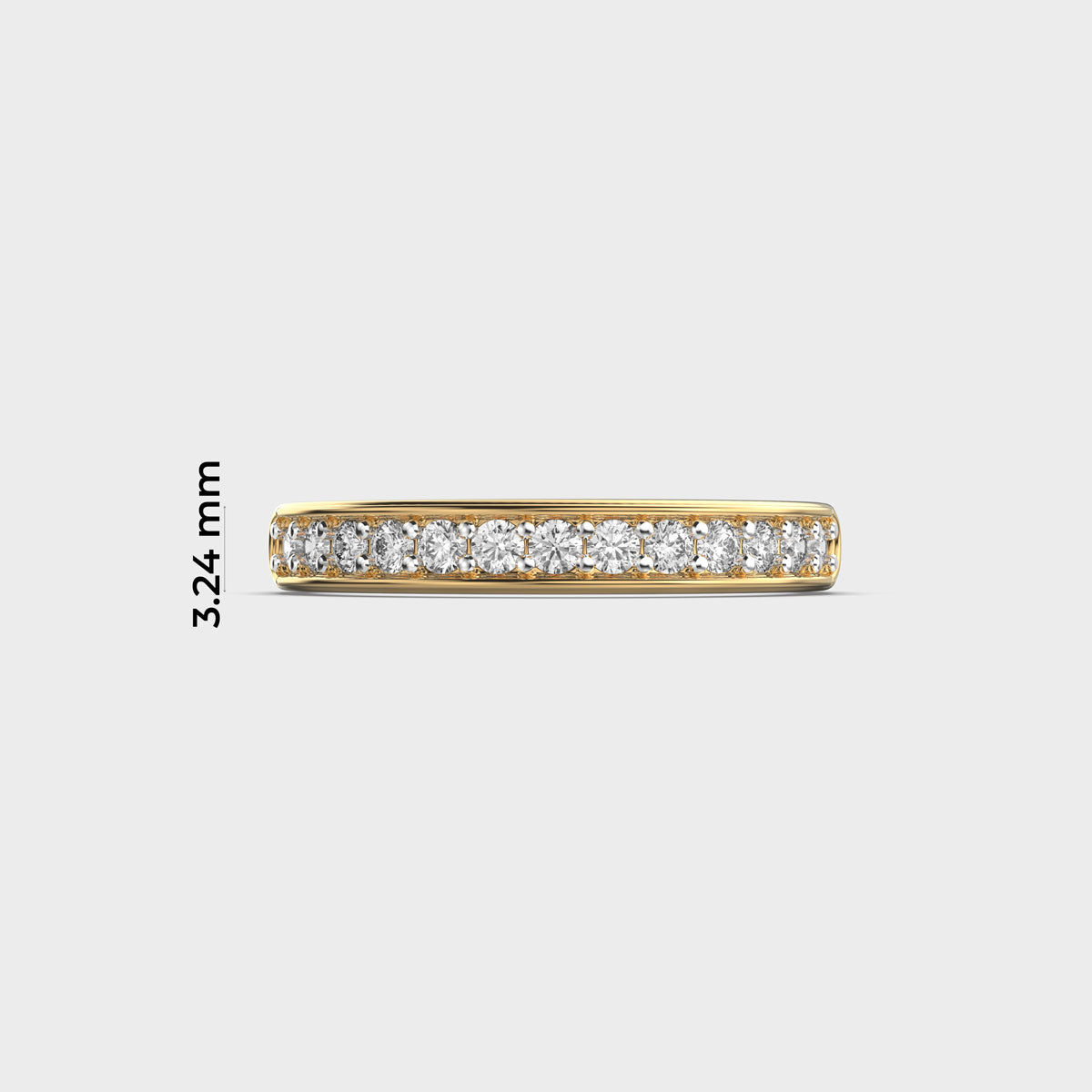 Arc Diamond Ring Band