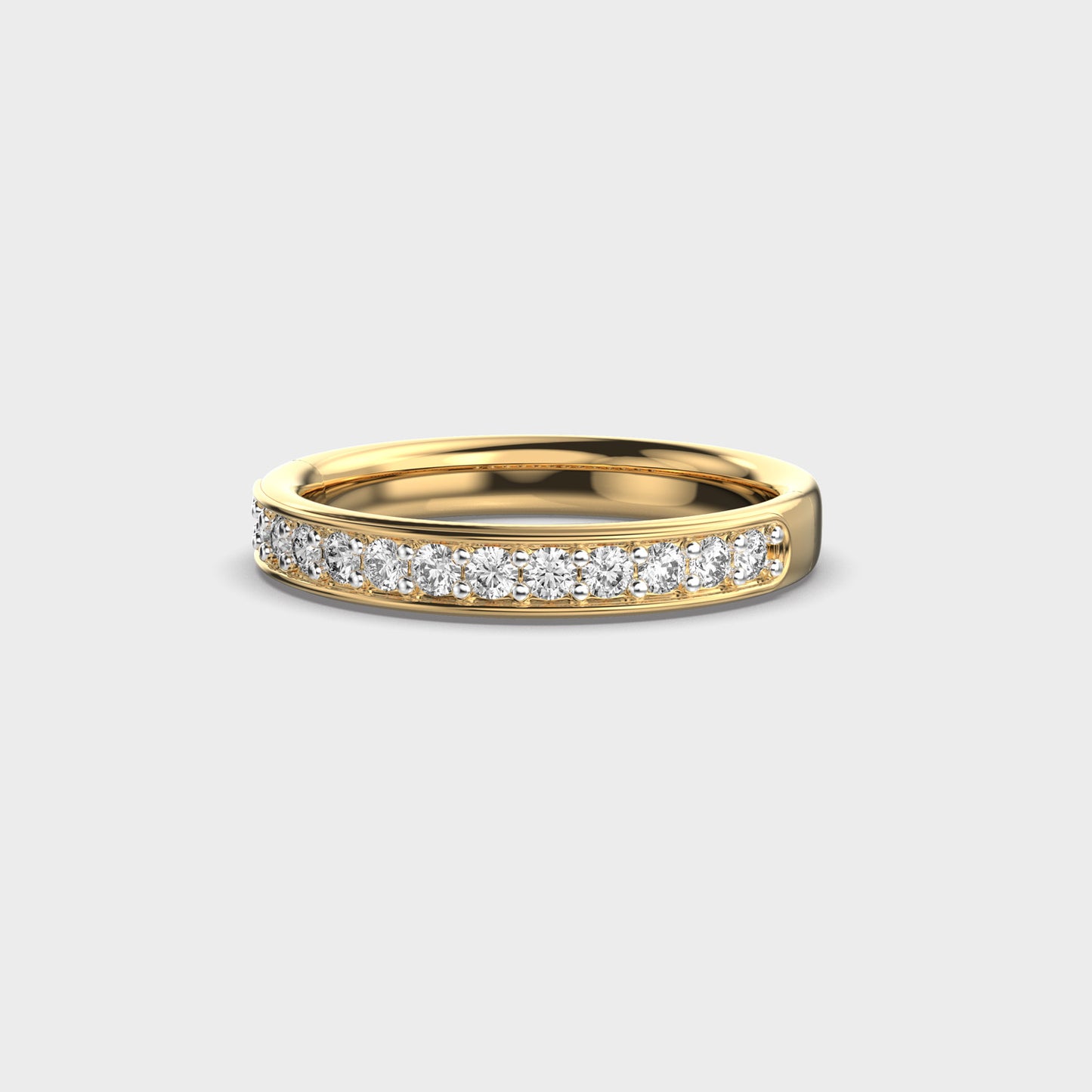 Arc Diamond Ring Band